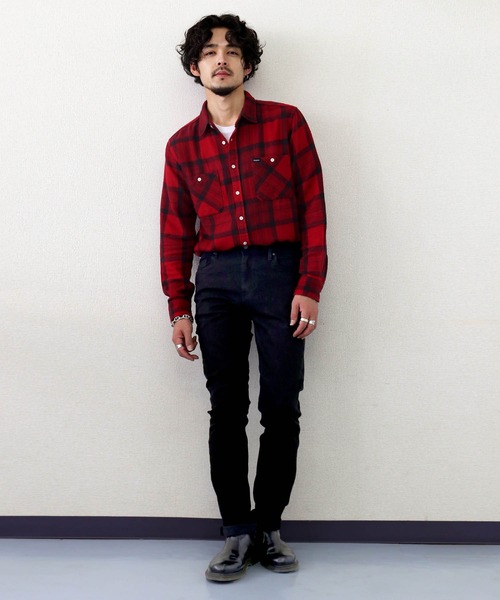 London Denim(ロンドンデニム)の「Essential Slim Fit Jean / ストレッチ スリム ストレート デニム(デニムパンツ・メンズ・インディゴブルー/ブラック/ホワイト/ライトインディゴブルー・SMALL/MEDIUM/LARGE/X-LARGE/XX-LARGE)」の15枚目の写真