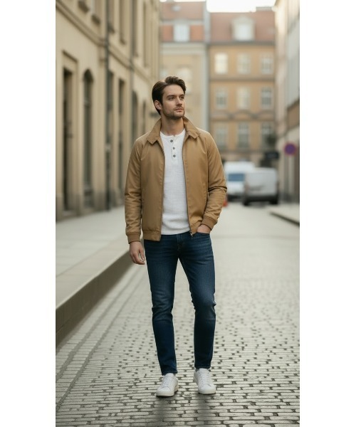London Denim(ロンドンデニム)の「Essential Slim Fit Jean / ストレッチ スリム ストレート デニム(デニムパンツ・メンズ・インディゴブルー/ブラック/ホワイト/ライトインディゴブルー・SMALL/MEDIUM/LARGE/X-LARGE/XX-LARGE)」の21枚目の写真