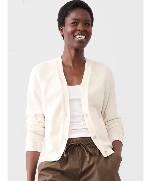 カーディガン BANANA REPUBLIC FACTORY STORE　　Vネックカーディガン レディース セール】BANANA REPUBLIC FACTORY STORE Vネックカーディガン