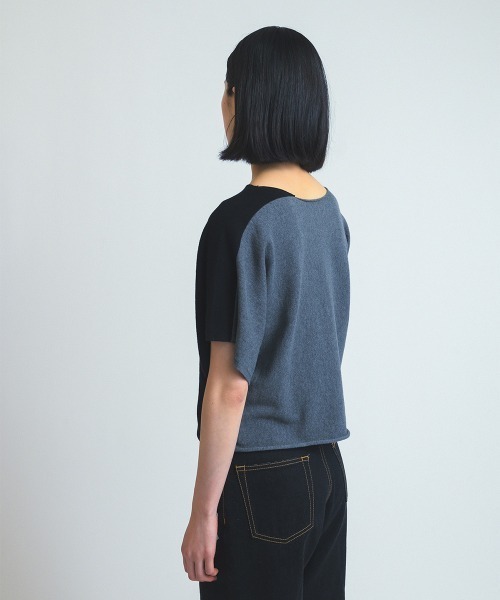 soduk(スドーク)の「【soduk】t-knit(ニット/セーター・レディース・ブルー/ピンク/ブラック・ONE SIZE)」の6枚目の写真