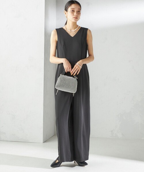 SHIPS別注】kaene:チュール フリル スリーブ オールインワン