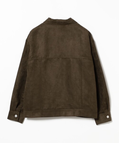 B:MING by BEAMS(ビーミングバイビームス)の「スエードライク ジャケット(S~M)(ブルゾン・レディース・ブラウン/ネイビー・MEDIUM/SMALL)」の10枚目の写真
