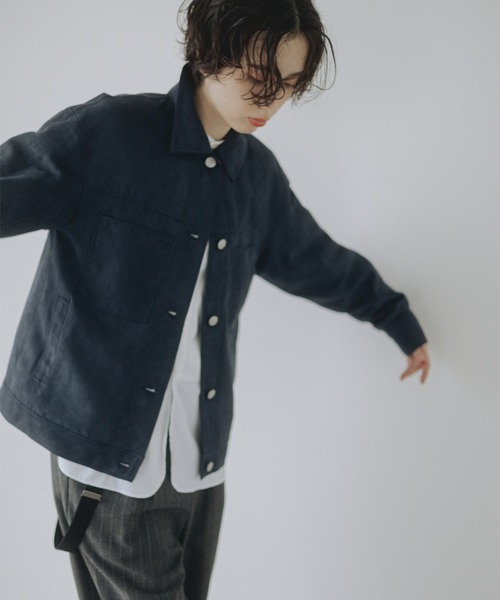 B:MING by BEAMS(ビーミングバイビームス)の「スエードライク ジャケット(S~M)(ブルゾン・レディース・ブラウン/ネイビー・MEDIUM/SMALL)」の6枚目の写真