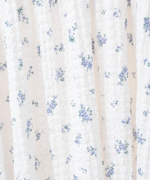 earth music&ecology（アースミュージックアンドエコロジー）の「バックリボンシャーリングワンピース（ワンピース・レディース・サックスブルー/ブラック/その他14・FREE）」の11枚目の写真