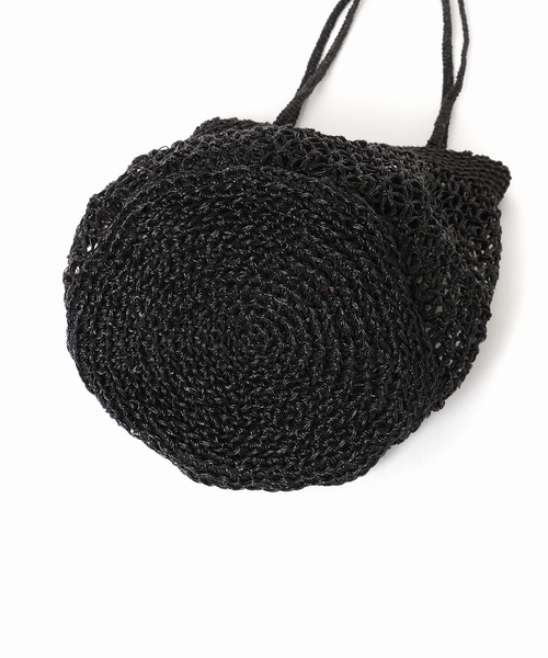 セール】《追加》【BAGMATI/バグマティ】METALIC BAG：マクラメ