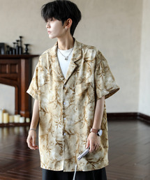 neos花柄シャツ neos｜ネオスのシャツ/ブラウス（花柄・ボタニカル柄）通販