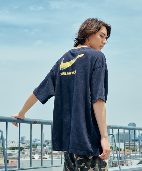 ナイキ NIKE レディース スポーツウェア ウィメンズ オーバーサイズド ショートスリーブ Tシャツ HV4958 （ネイビー） セール】ナイキ スポーツウェア ウィメンズ オーバーサイズド