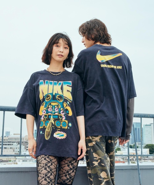 大人気 NIKE ショートスリーブ Tシャツ オーバーサイズ セール】ナイキ スポーツウェア ウィメンズ オーバーサイズド