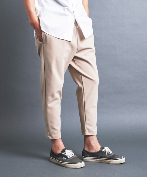 mp13231- Kersey Cutsew Tapered Pants テーパードパンツ