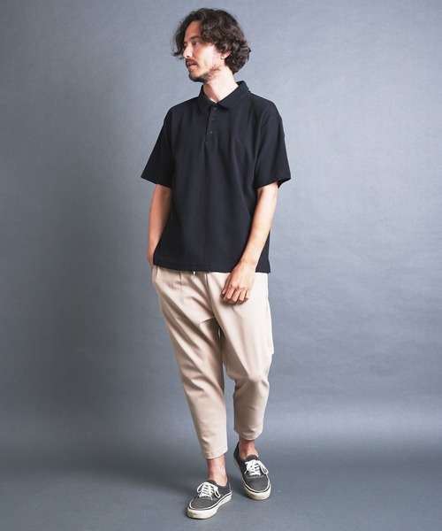 T/C STRETCH KERSEY TAPERED EASY PANTS:ストレッチカルゼ