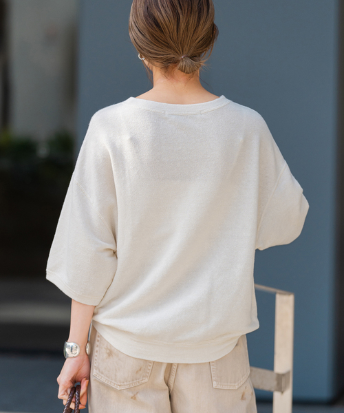 ≪追加≫LINEN TERRY LOOSEプルオーバー 2（Tシャツ/カットソー