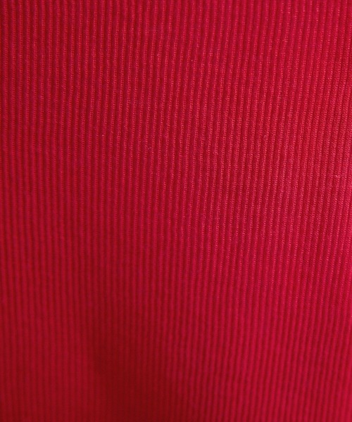 SALON adam et rope'(サロン アダム エ ロペ)の「nu=layerジェントルVネックシアーTシャツ(Tシャツ/カットソー・レディース・ライトグレー/レッド/ホワイト/ブラック・FREE)」の10枚目の写真