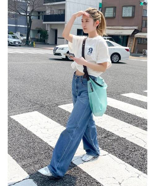 Ungrid（アングリッド）の「ドッグプリントロゴTee（Tシャツ/カットソー・レディース・グリーン系その他/チャコールグレー/オフホワイト・FREE）」の9枚目の写真