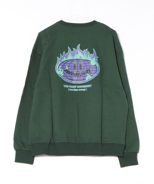 B'day（ビーデイ）の「【CHICHI】Zarograviaty LOGO プリント クルーネック スウェット（スウェット・メンズ・グリーン/グレー系その他・FREE）」の17枚目の写真
