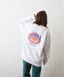 B'day（ビーデイ）の「【CHICHI】Zarograviaty LOGO プリント クルーネック スウェット（スウェット）」