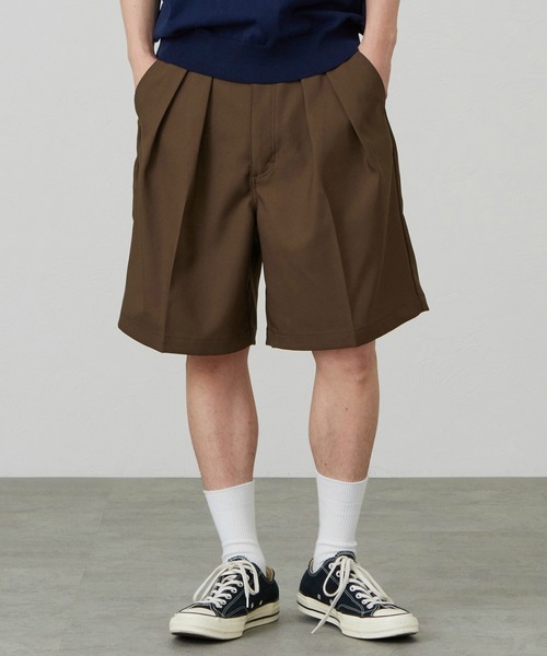 Lee(リー)の「Wrangler/ラングラー WRANCHER ランチャータックスラックスショーツ(その他パンツ・メンズ・ブラウン/ブラック/グレー/ネイビー・SMALL/LARGE/MEDIUM/X-LARGE)」の9枚目の写真