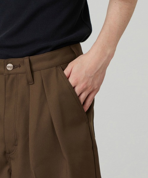 Lee(リー)の「Wrangler/ラングラー WRANCHER ランチャータックスラックスショーツ(その他パンツ・メンズ・ブラウン/ブラック/グレー/ネイビー・SMALL/LARGE/MEDIUM/X-LARGE)」の16枚目の写真