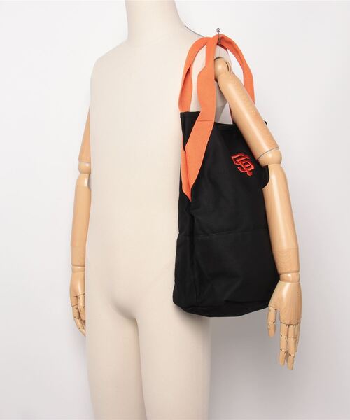 INFIELDER DESIGN（インフィールダーデザイン）の「INFIELDER DESIGN/インフィルダーデザイン MLB TOTE トートバック ハンドバック（トートバッグ・メンズ・ブラック・ONE SIZE）」の4枚目の写真