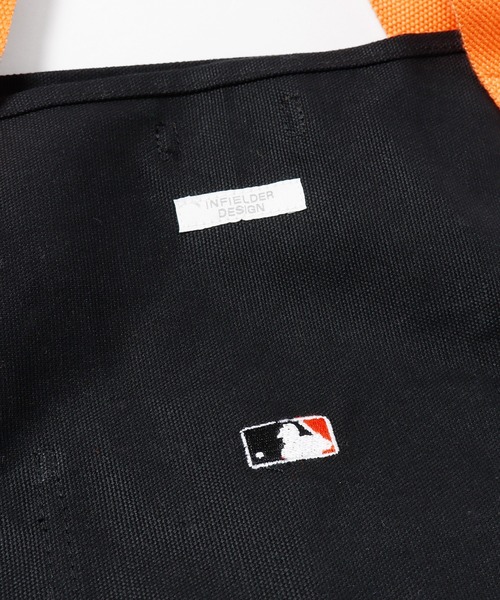 INFIELDER DESIGN（インフィールダーデザイン）の「INFIELDER DESIGN/インフィルダーデザイン MLB TOTE トートバック ハンドバック（トートバッグ・メンズ・ブラック・ONE SIZE）」の10枚目の写真