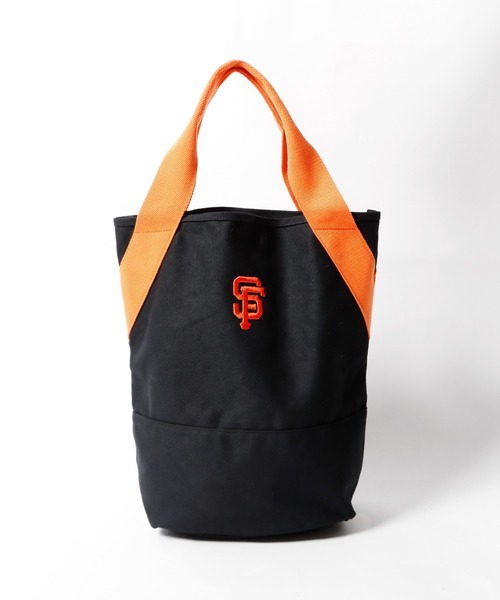 INFIELDER DESIGN（インフィールダーデザイン）の「INFIELDER DESIGN/インフィルダーデザイン MLB TOTE トートバック ハンドバック（トートバッグ・メンズ・ブラック・ONE SIZE）」の5枚目の写真