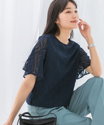 URBAN RESEARCH ROSSO WOMEN | セミシアーカットジャガードブラウス(シャツ/ブラウス)