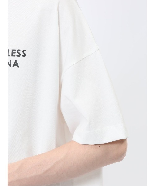 TAKA-Q(タカキュー)の「【サウナ キャンプ アウトドア】タカキュー Sauna Camp×T/Q ロゴ クルー 半袖 Tシャツ(Tシャツ/カットソー・メンズ・ホワイト/ブラック・MEDIUM/LARGE/X-LARGE)」の20枚目の写真