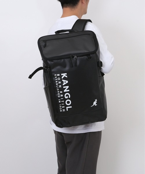 KANGOL(カンゴール)の「KANGOL piece ボックスリュック(バックパック/リュック・レディース・ホワイト/ブラック/マルチ・FREE)」の9枚目の写真