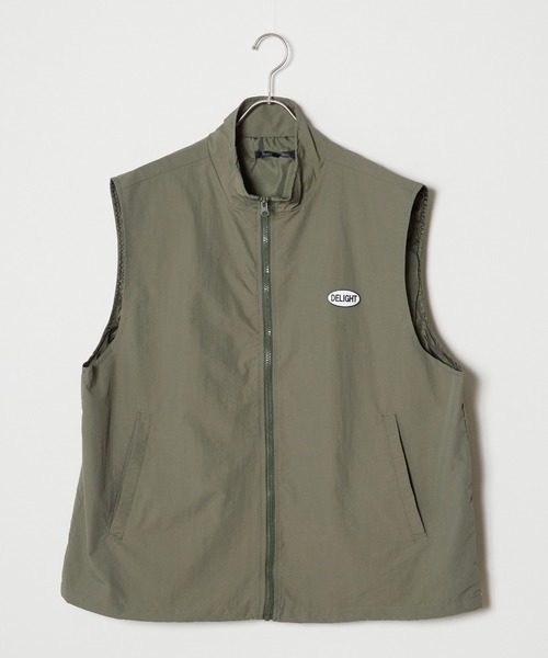 SUGGESTION（サジェッション）の「SUGGESTION/サジェッション ナイロンスタンドベスト（ベスト・メンズ・グリーン・L/M）」の12枚目の写真