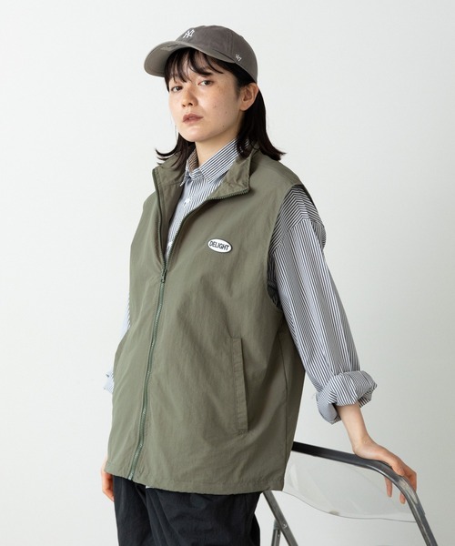 SUGGESTION（サジェッション）の「SUGGESTION/サジェッション ナイロンスタンドベスト（ベスト・メンズ・グリーン・L/M）」の13枚目の写真