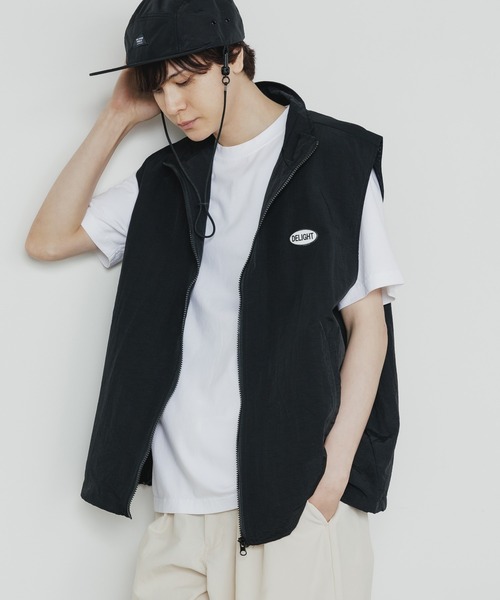 SUGGESTION（サジェッション）の「SUGGESTION/サジェッション ナイロンスタンドベスト（ベスト・メンズ・グリーン・L/M）」の20枚目の写真