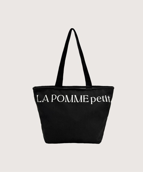 LA POMME petit(ラポミ・プチ)の「LA POMME petit PETALE tote bag(トートバッグ・レディース・レッド/ブラック・FREE)」の1枚目の写真