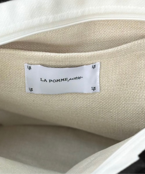 LA POMME petit(ラポミ・プチ)の「LA POMME petit PETALE tote bag(トートバッグ・レディース・レッド/ブラック・FREE)」の9枚目の写真