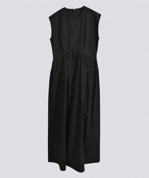 kiehtova（キエトヴァ）の「【kiehtova】BREEZE COTTON DRESS/ブリーズ コットン ドレス（ドレス・レディース・ネイビー/ブラック/ホワイト・L/M）」の10枚目の写真