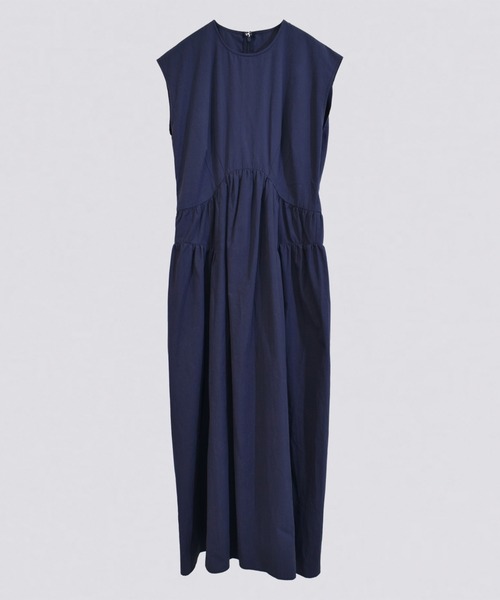 kiehtova（キエトヴァ）の「【kiehtova】BREEZE COTTON DRESS/ブリーズ コットン ドレス（ドレス・レディース・ネイビー/ブラック/ホワイト・L/M）」の12枚目の写真