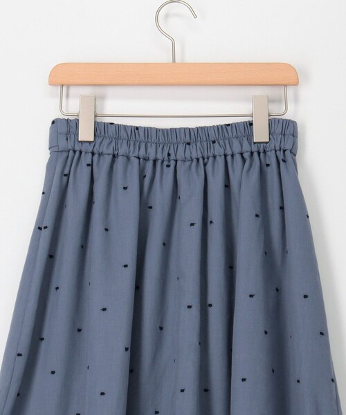 MICO COULIER（ミコクリエ）の「刺繍ドットスカート（スカート・レディース・ブルー/ブラック・38/36）」の22枚目の写真