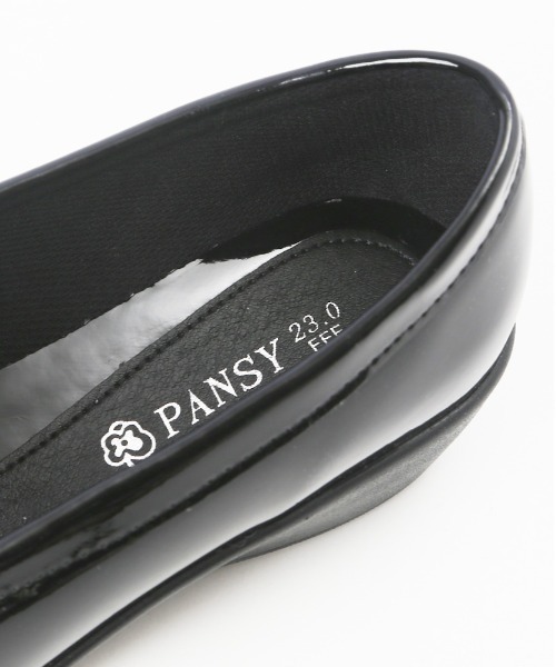 Pansy（パンジー）の「pansy パンジー 4936 晴雨兼用ローファー（ローファー・レディース・グレイッシュベージュ/ブラック/ブラック系その他/ネイビー・22cm/22.5cm/23cm/23.5cm/24cm/24.5cm）」の11枚目の写真
