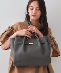 OPAQUE.CLIP | 【軽量/A4サイズ対応/通勤対応】フロントベルトデザイントートバッグ(トートバッグ)