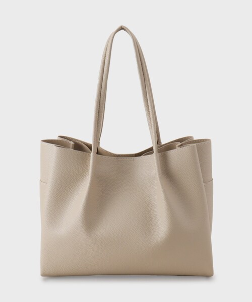 オバヒトページ セール】【軽量/A4サイズ対応/通勤対応】フロントベルトデザイントート