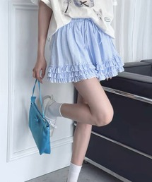 frunco | ギンガムフリルスカート(スカート)