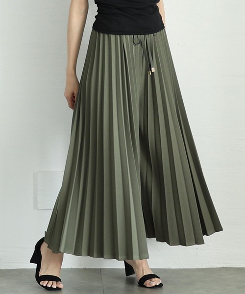 セール】プリーツガウチョパンツ（その他パンツ）｜Sawa a la mode