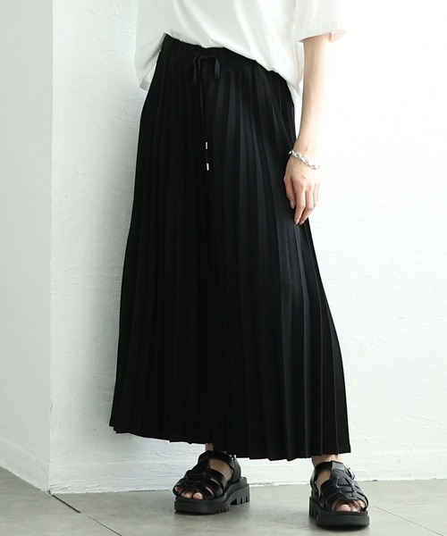 セール】プリーツガウチョパンツ（その他パンツ）｜Sawa a la mode