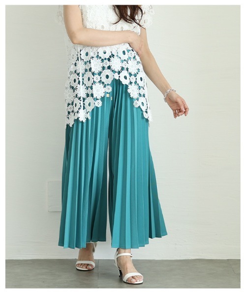 セール】プリーツガウチョパンツ（その他パンツ）｜Sawa a la mode