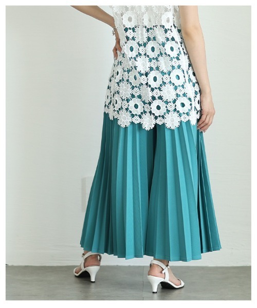 セール】プリーツガウチョパンツ（その他パンツ）｜Sawa a la mode