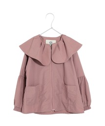 MAKE YOUR DAY（メイクユアデイ）の「ビッグカラージャケット■80～140cm（ナイロンジャケット）」