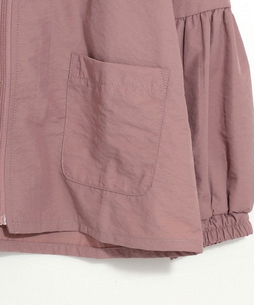 MAKE YOUR DAY（メイクユアデイ）の「ビッグカラージャケット■80～140cm（ナイロンジャケット・キッズ・ブラック/ピンク/ブラウン・140/130/110/100/90/80/120）」の18枚目の写真