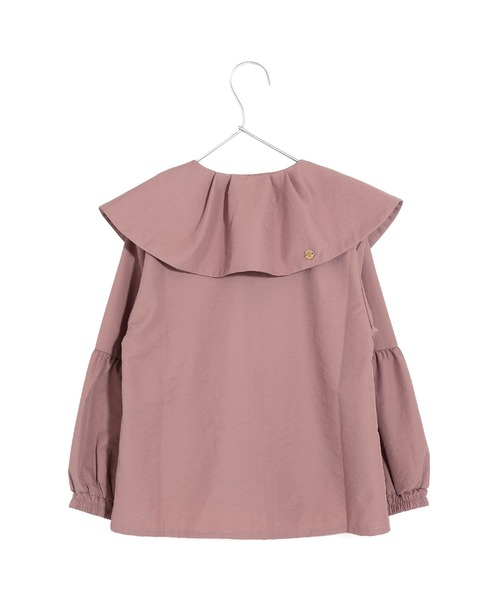 MAKE YOUR DAY（メイクユアデイ）の「ビッグカラージャケット■80～140cm（ナイロンジャケット・キッズ・ブラック/ピンク/ブラウン・140/130/110/100/90/80/120）」の9枚目の写真