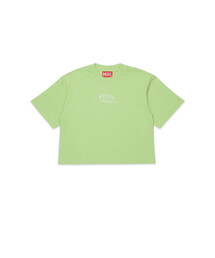 DIESEL ディーゼル Tシャツ・カットソー 黄緑系 S 0124924D0103 DIESEL｜ディーゼルのTシャツ/カットソー（グリーン・カーキ