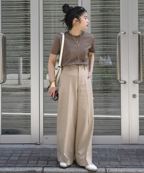 コンパクトTシャツ（Tシャツ/カットソー）｜AP STUDIO（エーピー