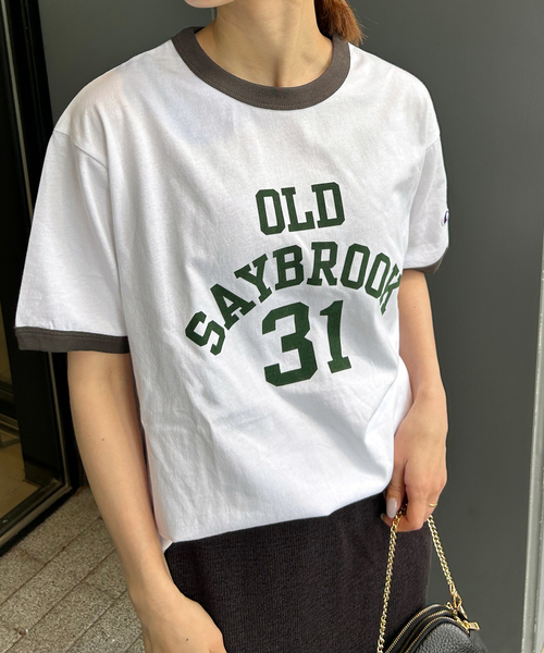 セール】Champion/チャンピオン リンガーTシャツ C3-B346（T