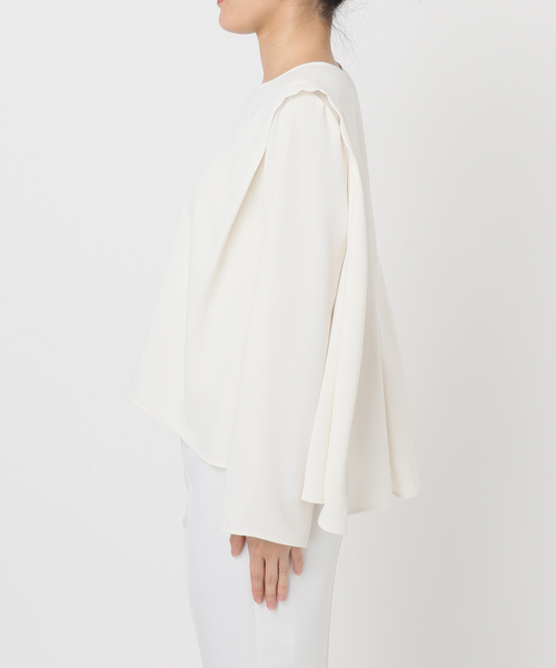 セール】ドレープテントフレアブラウス（シャツ/ブラウス）｜NOBLE